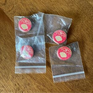 Harley Davidson Lot of 4 Collectible Pins - 1997 Dealer Trip - Vintage